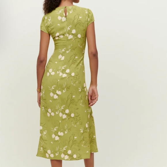 Reformation Frasier Dress Desiree - Size 8 - Picture 2 of 2